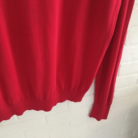 John Smedley Knit Sweater Old money Minimalist Preppy Club preppy Cotton M - Picture 8 of 12